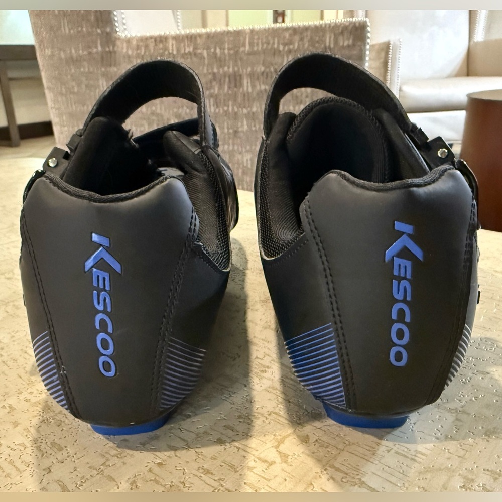 Unisex Cycling Shoes Cleats 46 Peloton Indoor Outdoor Men 11 11.5 Women 14 Black